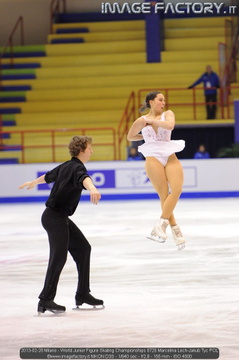 2013-02-28 Milano - World Junior Figure Skating Championships 0725 Marcelina Lech-Jakub Tyc POL